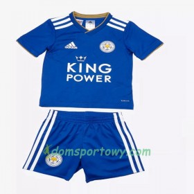 Koszulka Leicester City Dziecięcy Domowe Koszulki Piłkarskie 2018-2019 Krótki Rękaw